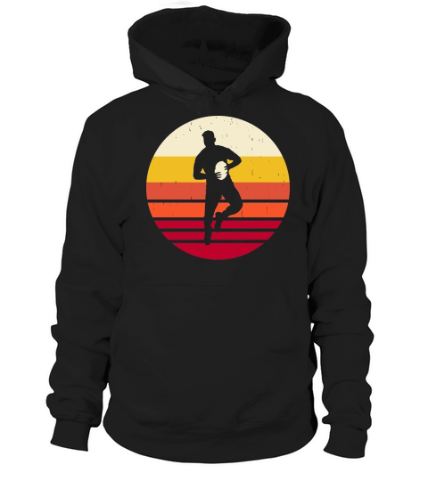 Vintage Rugby Player 2 Hoodie Unisex