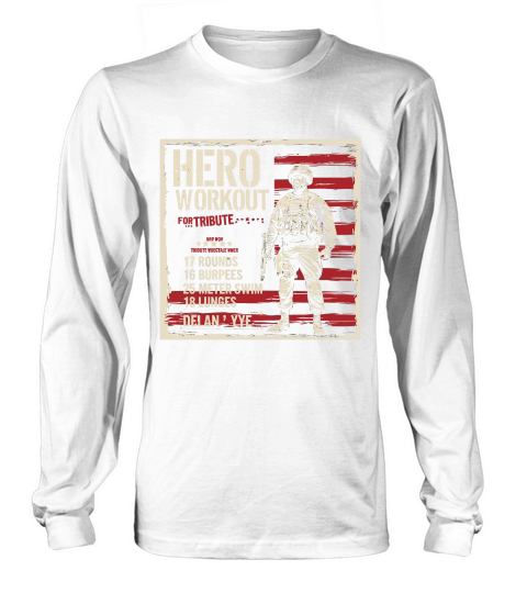 Hero Workout for tribute Long sleeved Unisex