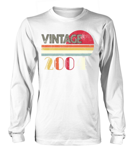 Vintage 2004 16th Birthday Long sleeved Unisex