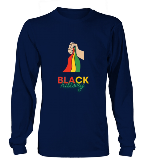 Vintage Black History Month Long sleeved Unisex