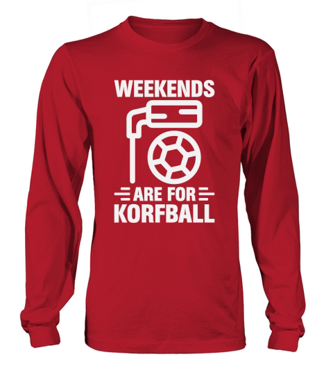 Weekends Are For Korfball Long sleeved Unisex
