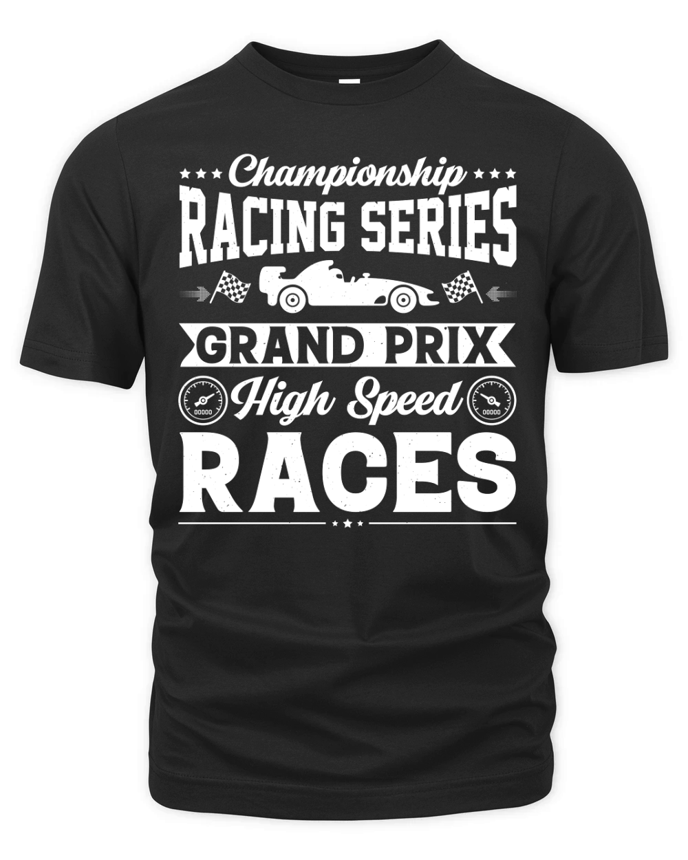 Championship Racing Series  (2) Organic Unisex T-shirt