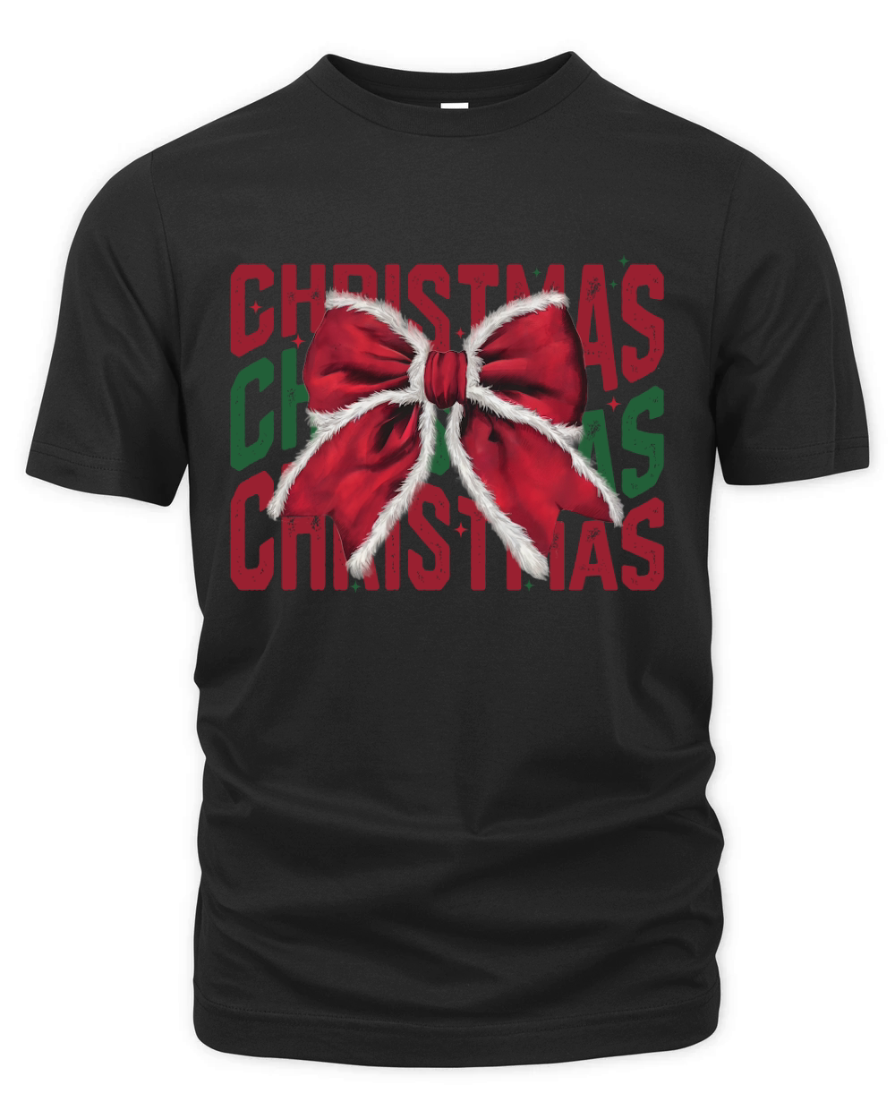 Christmas bow4 Organic Unisex T-shirt