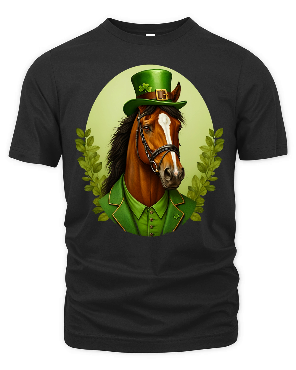 Funny Horse 2 Organic Unisex T-shirt