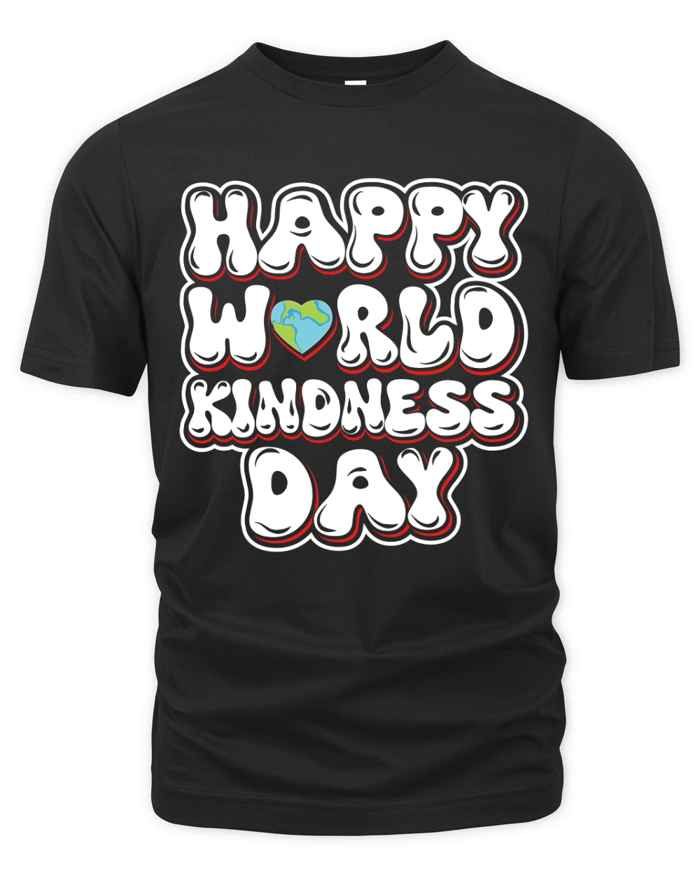happy world kindness day Organic Unisex T-shirt