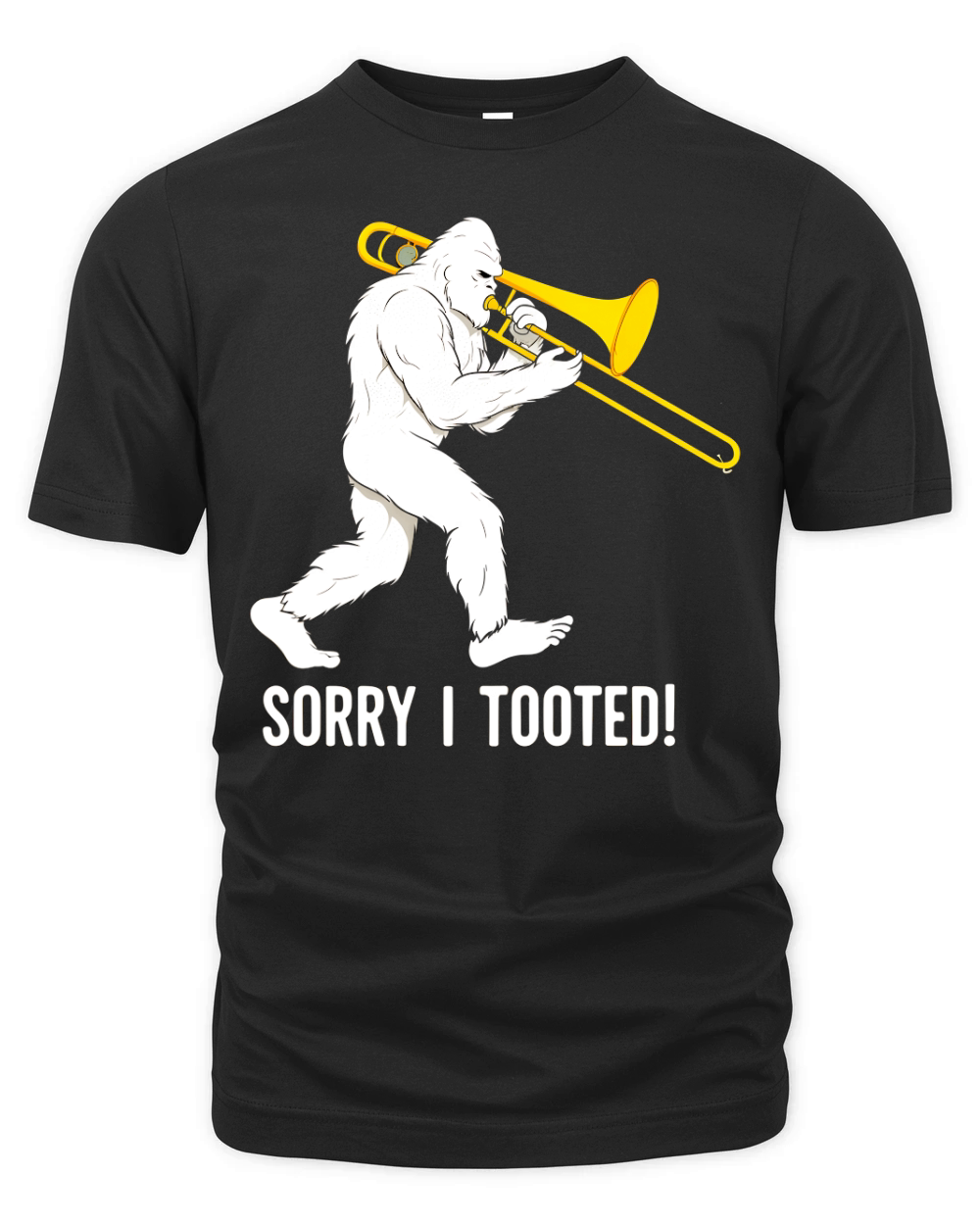 Sorry I Tooted Sasquatch Organic Unisex T-shirt