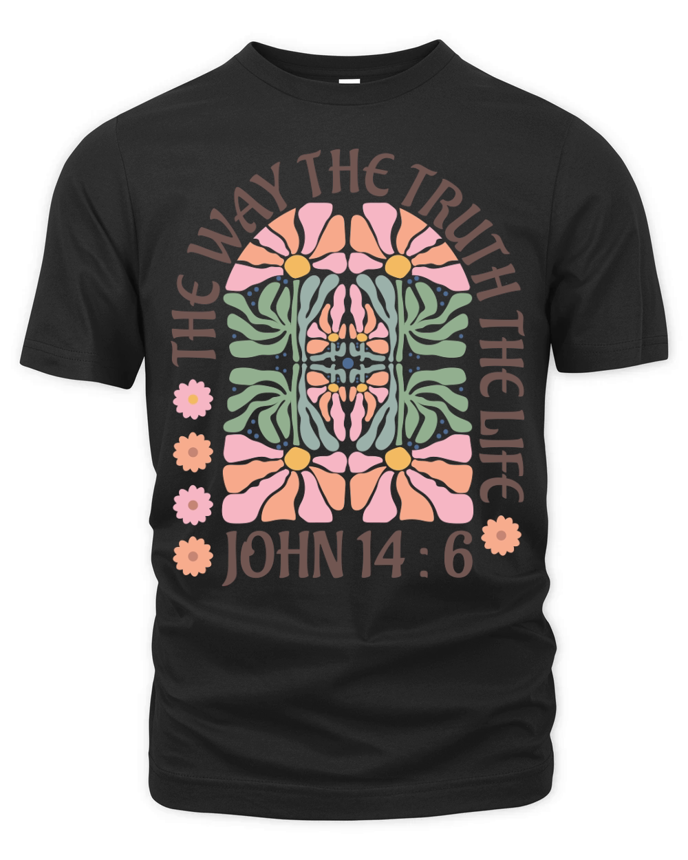 The Way The Truth The Life Organic Unisex T-shirt