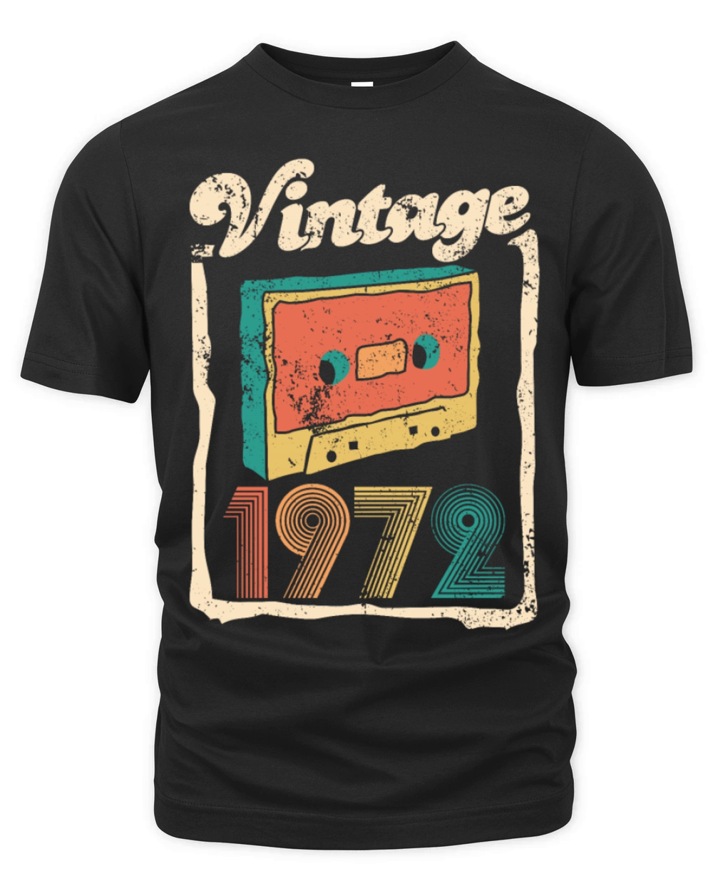 Vintage 1972 - 50 years old - 50th birthday gift Organic Unisex T-shirt