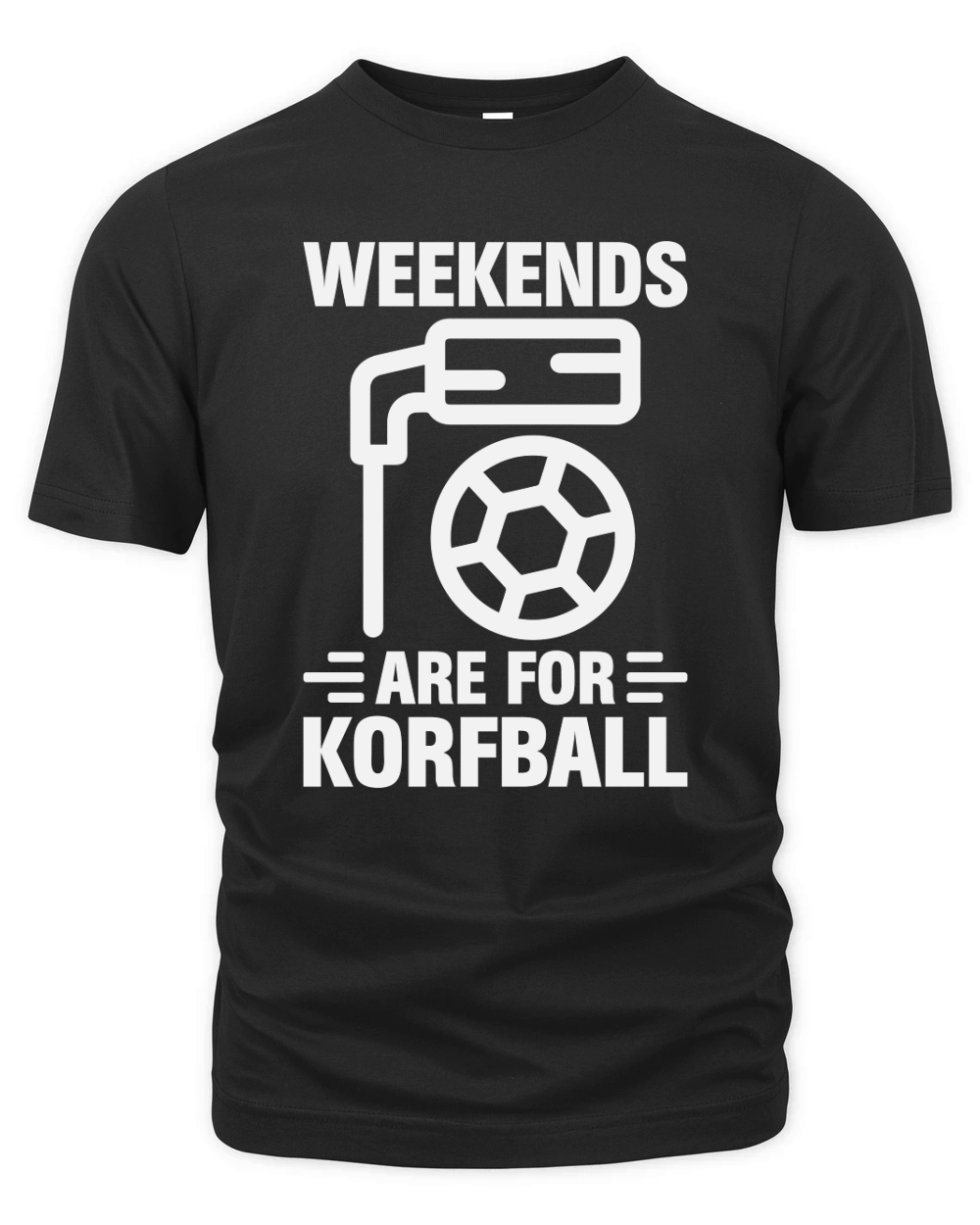Weekends Are For Korfball Organic Unisex T-shirt