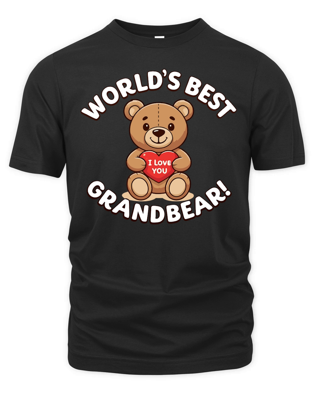 Worlds best grand bear! Organic Unisex T-shirt