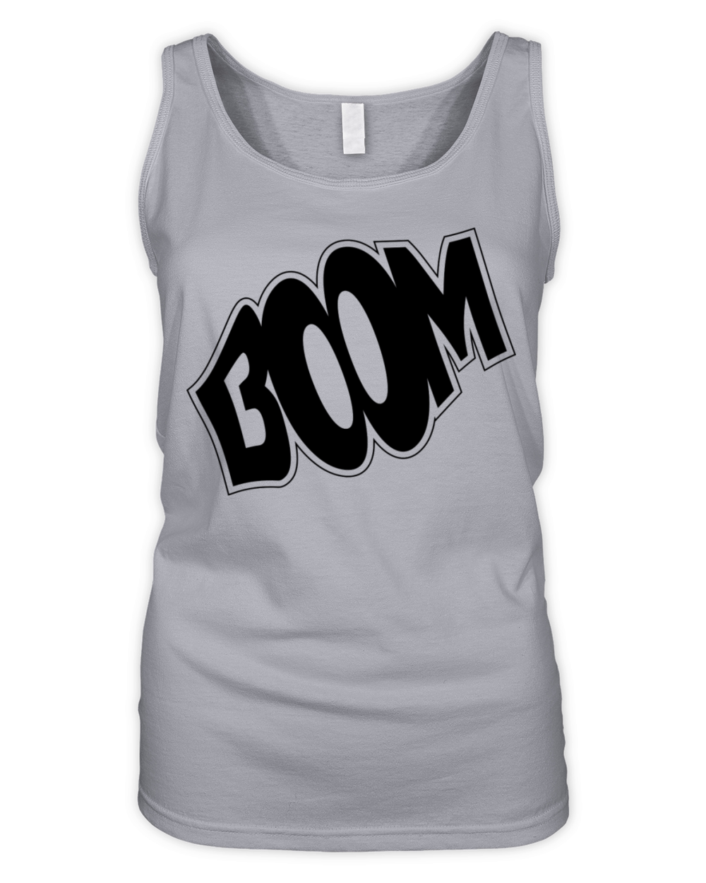 Boom Explosion Bazooka Word Gift Present Organic Women's Tank Top