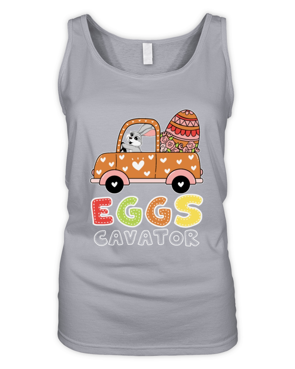 Easter Egg Hunt Funny Eggs Cavator Organic Women's Tank Top