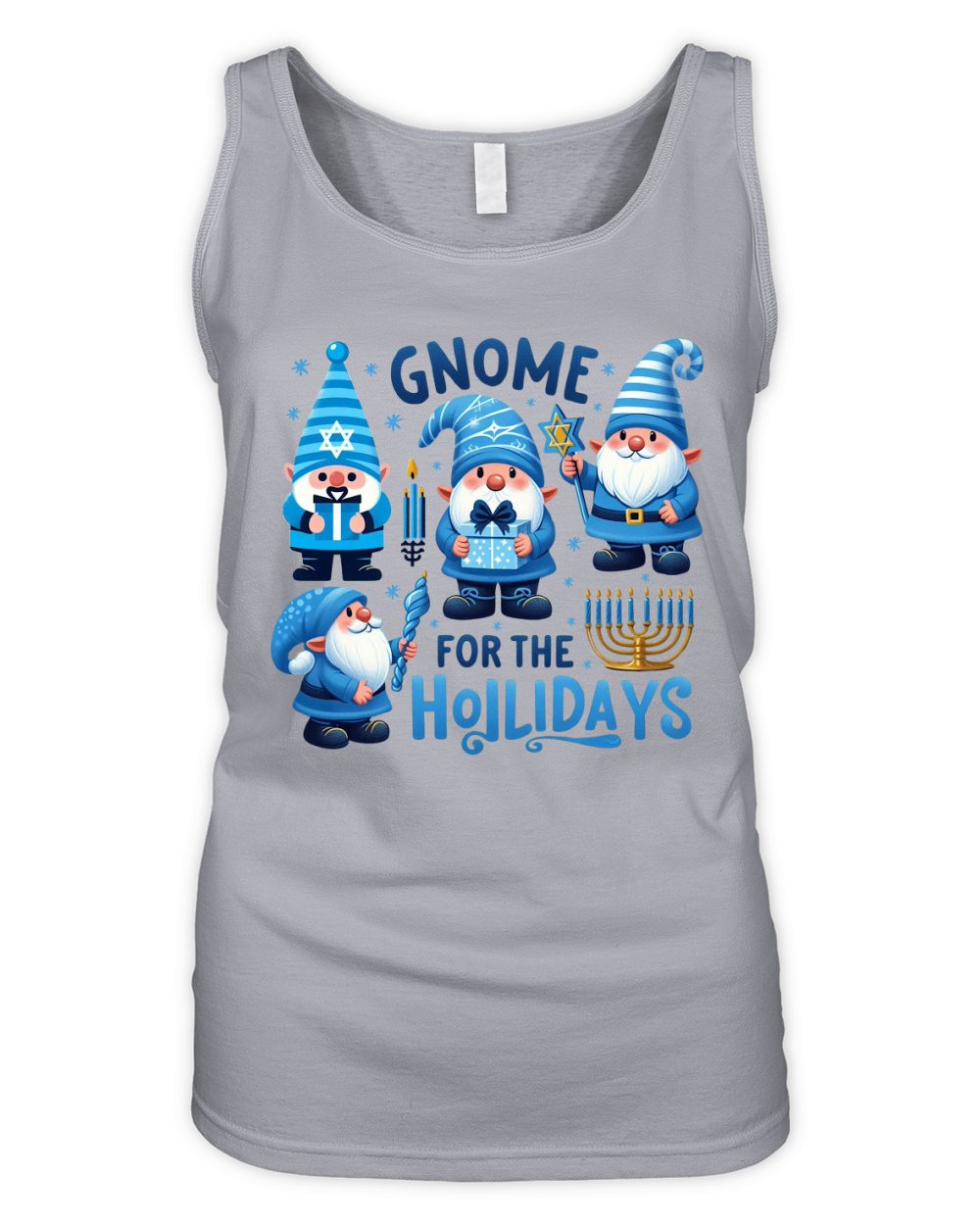 Gnome for the Holidays Organic Women's Tank Top