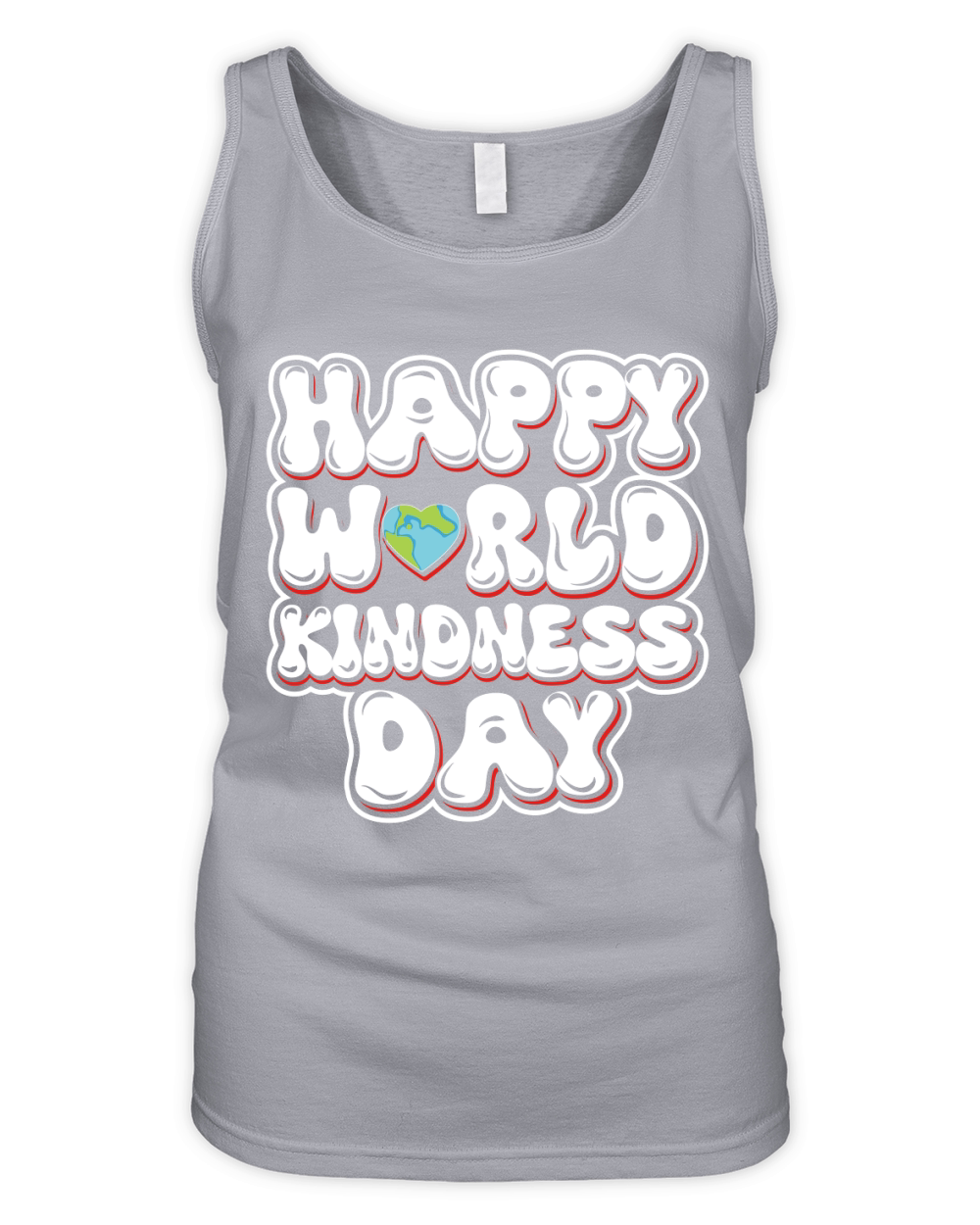 happy world kindness day Organic Women's Tank Top