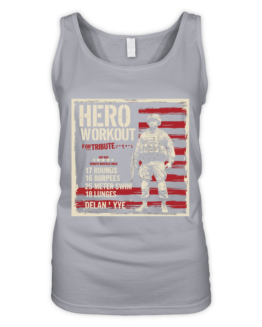 Hero Workout for tribute Organic Women's Tank Top