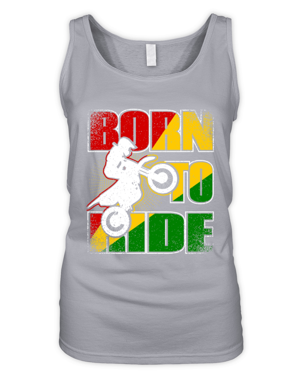 Motocross Born To Ride - gift Organic Women's Tank Top