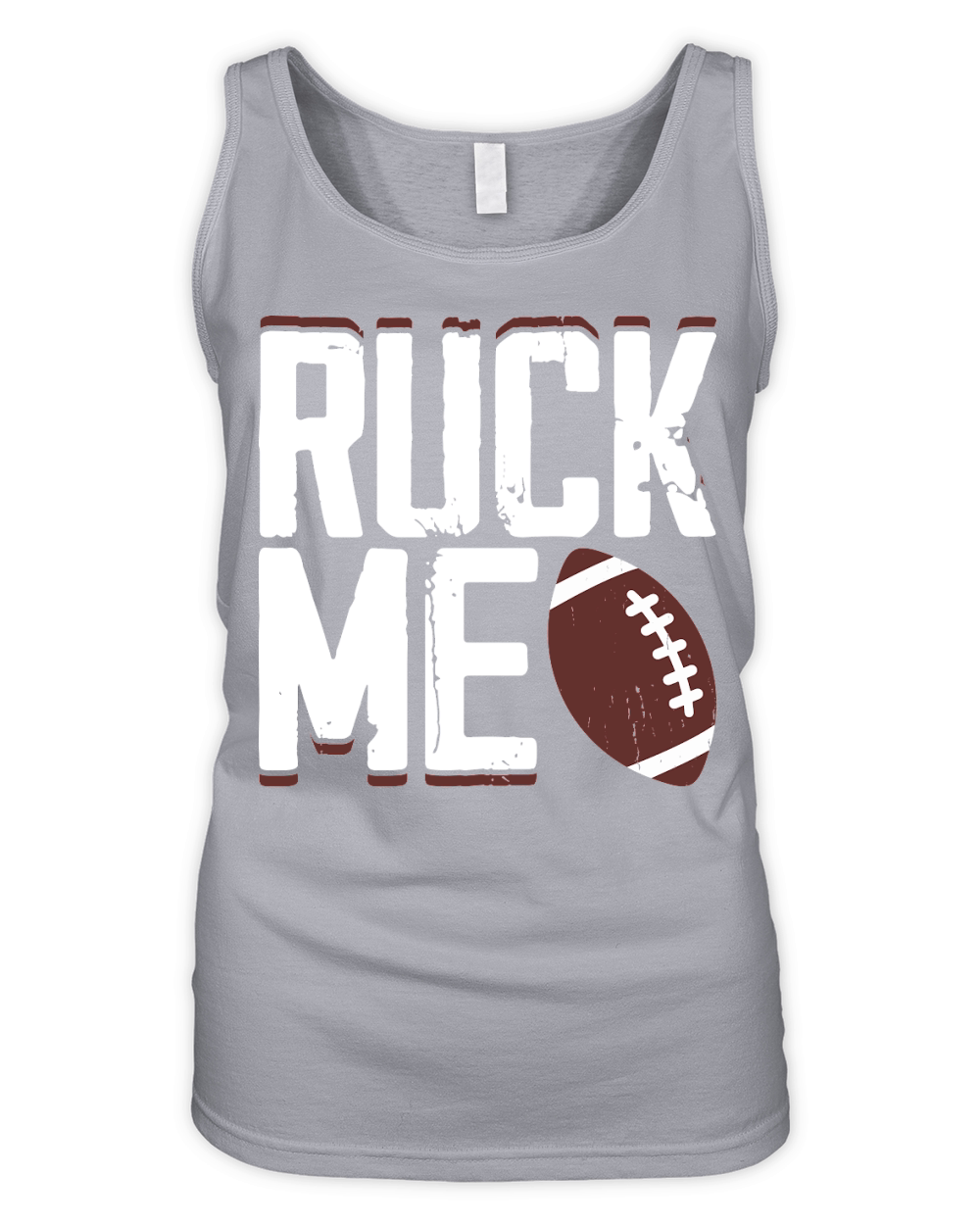 Vintage Rugby Player Ruck Me Organic Women's Tank Top