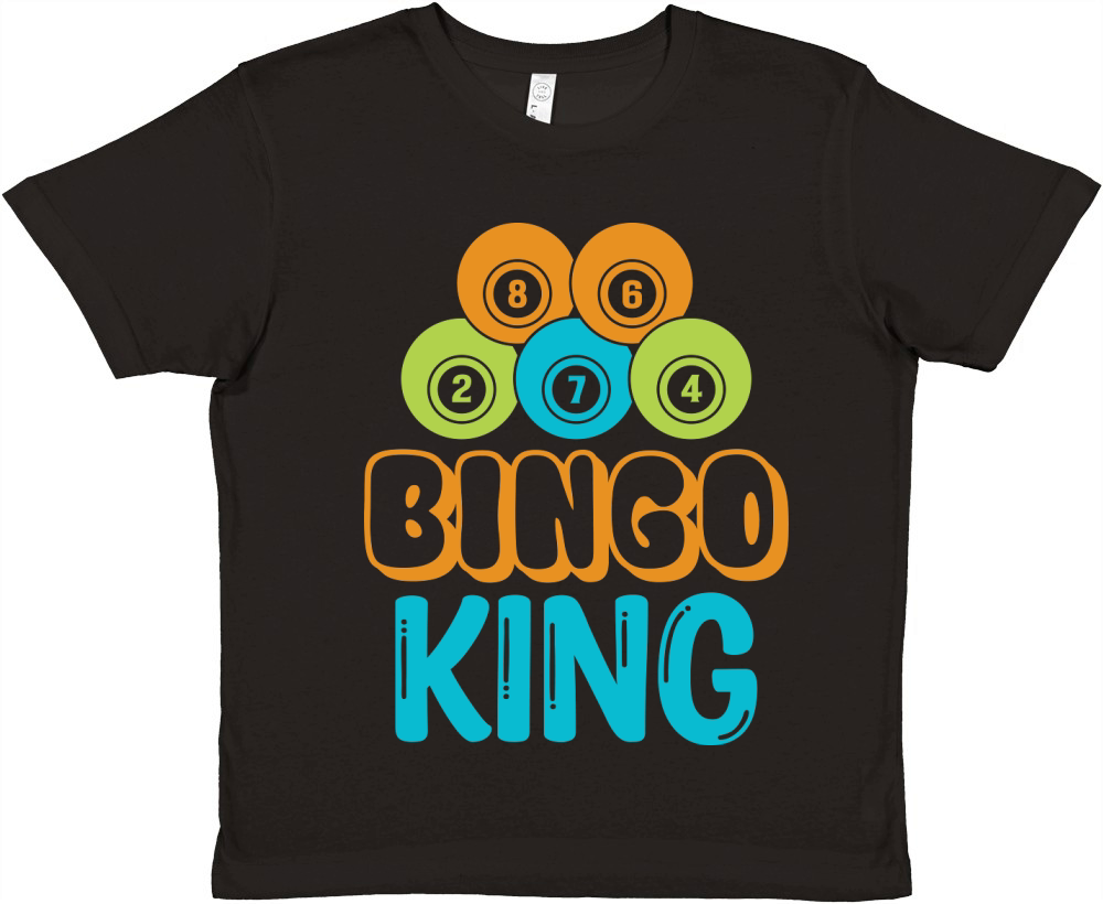Bingo King 04 Premium Kids Crewneck T-shirt