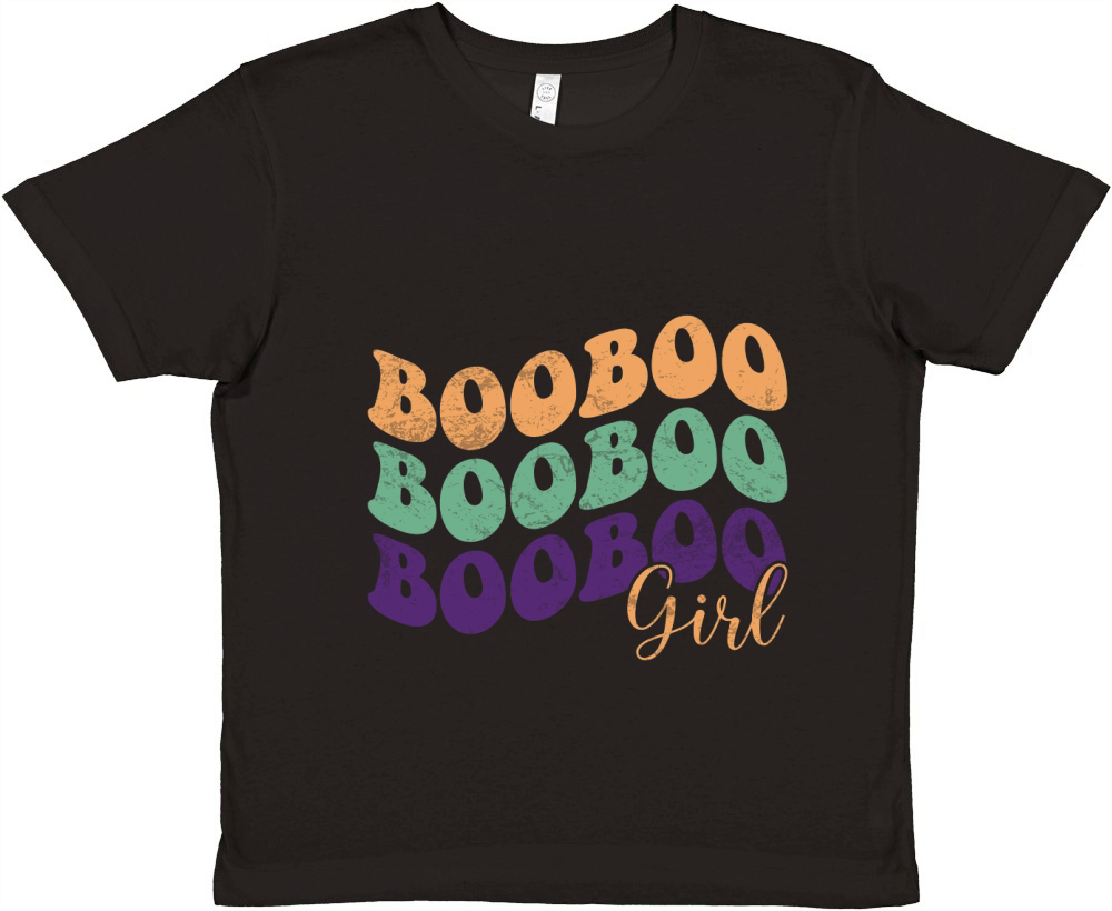 Booboo Halloween 04 Premium Kids Crewneck T-shirt