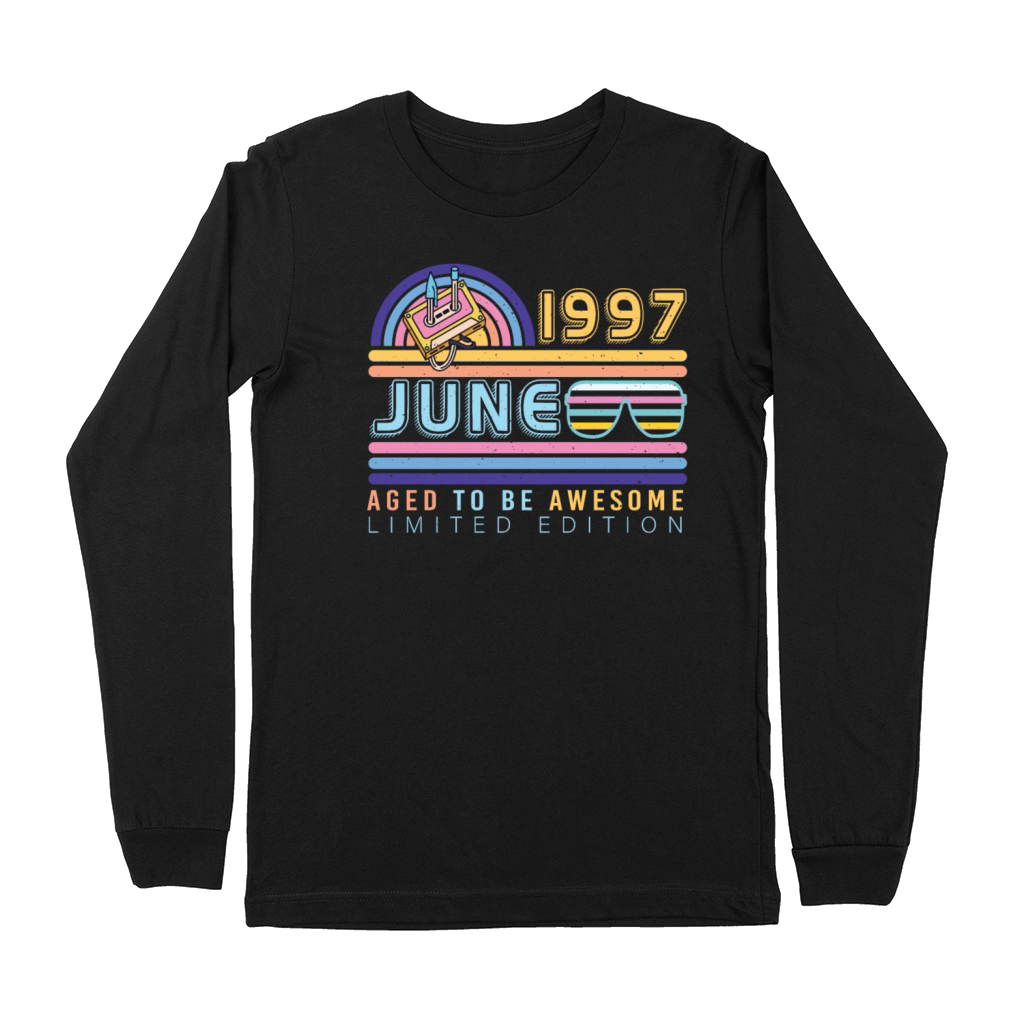 Birth Month June 1997 Premium Long Sleeve