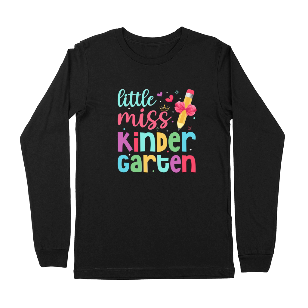 Little Miss Kindergarten Premium Long Sleeve