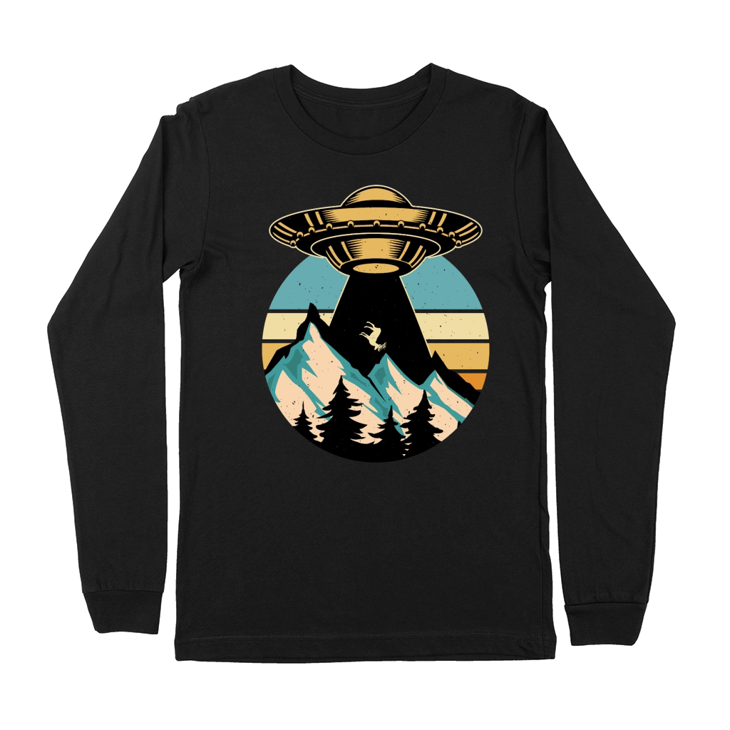 Vintage UFO Alien 28 Premium Long Sleeve