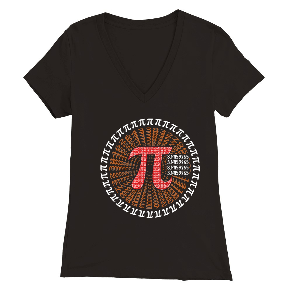 pi simple Premium Womens V-Neck T-shirt