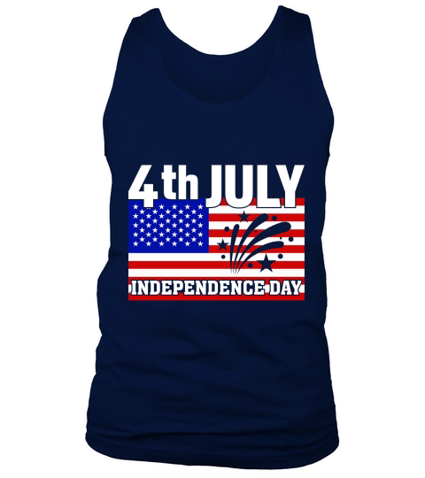 4th July Independence Day Tank Top Unisex