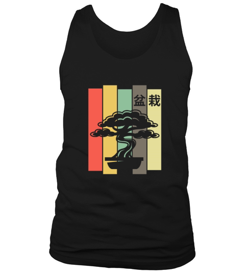 Bonsai Tree Japanese Retro Vintage Tank Top Unisex