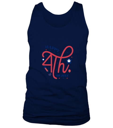 Happy 4th Of July 03 Tank Top Unisex