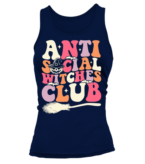 anti social witches club Tank top Woman