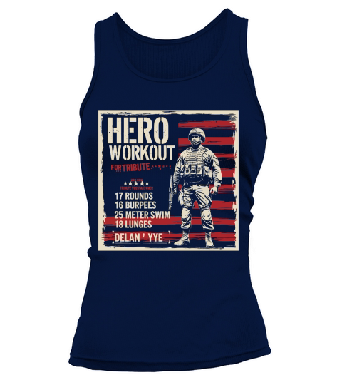 Hero Workout for tribute Tank top Woman
