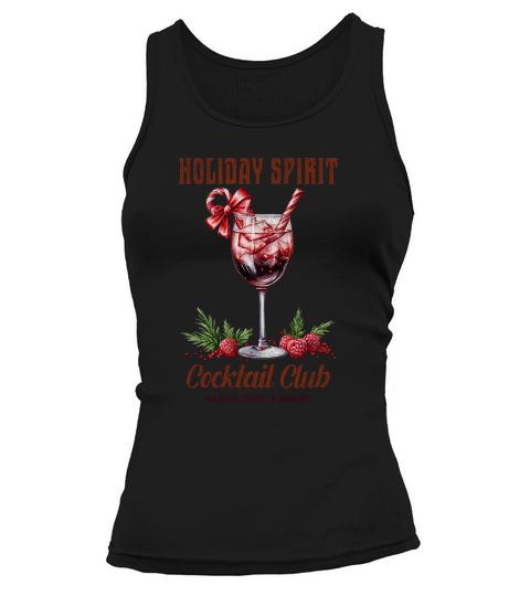 Holiday Spirit Cocktail Club 02 Tank top Woman
