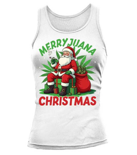 Merryjuana Christmas 2 Tank top Woman