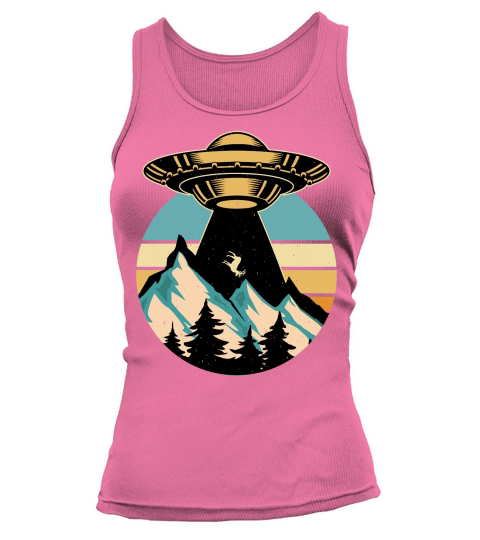 Vintage UFO Alien 28 Tank top Woman