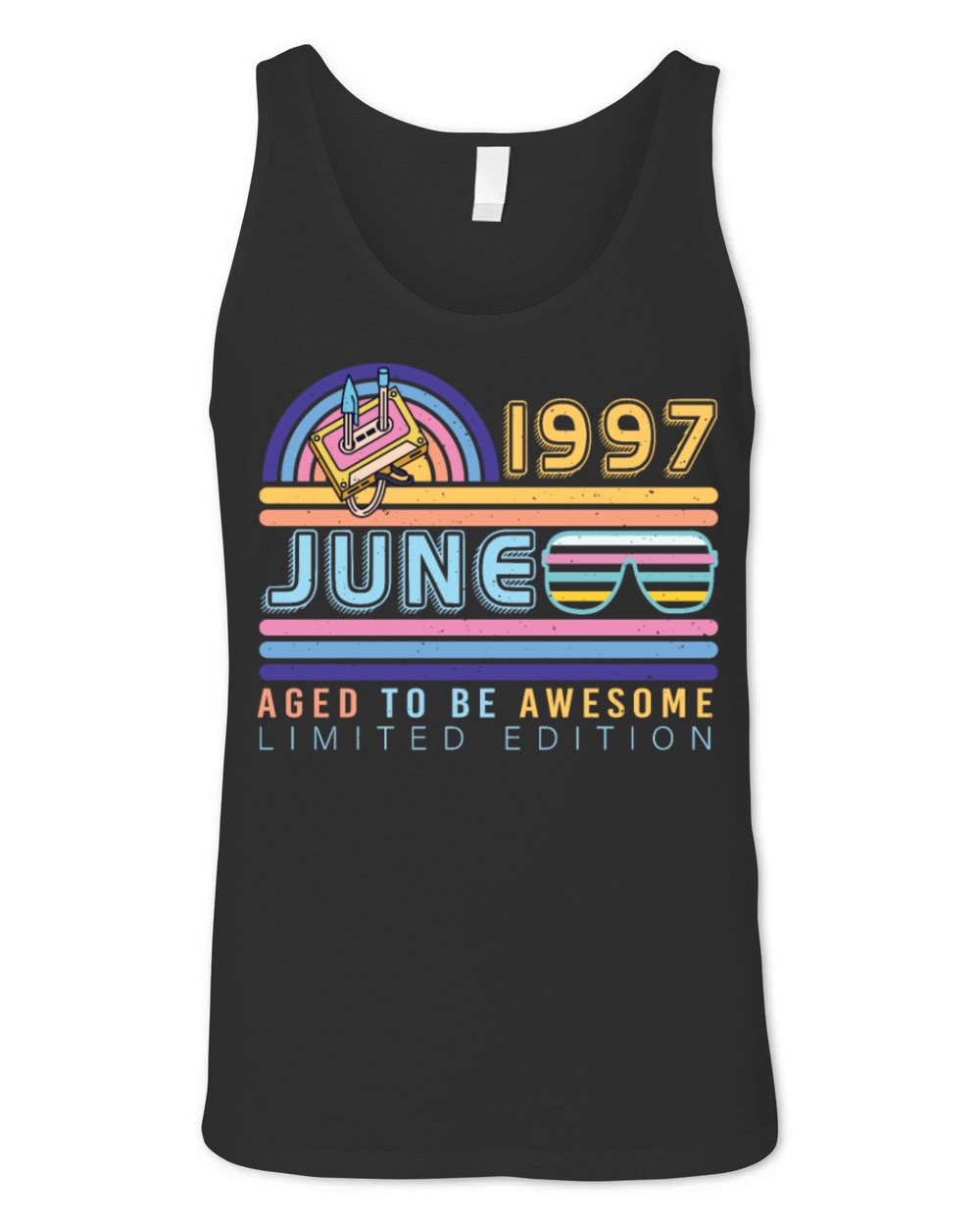Birth Month June 1997 Unisex Jersey Tank
