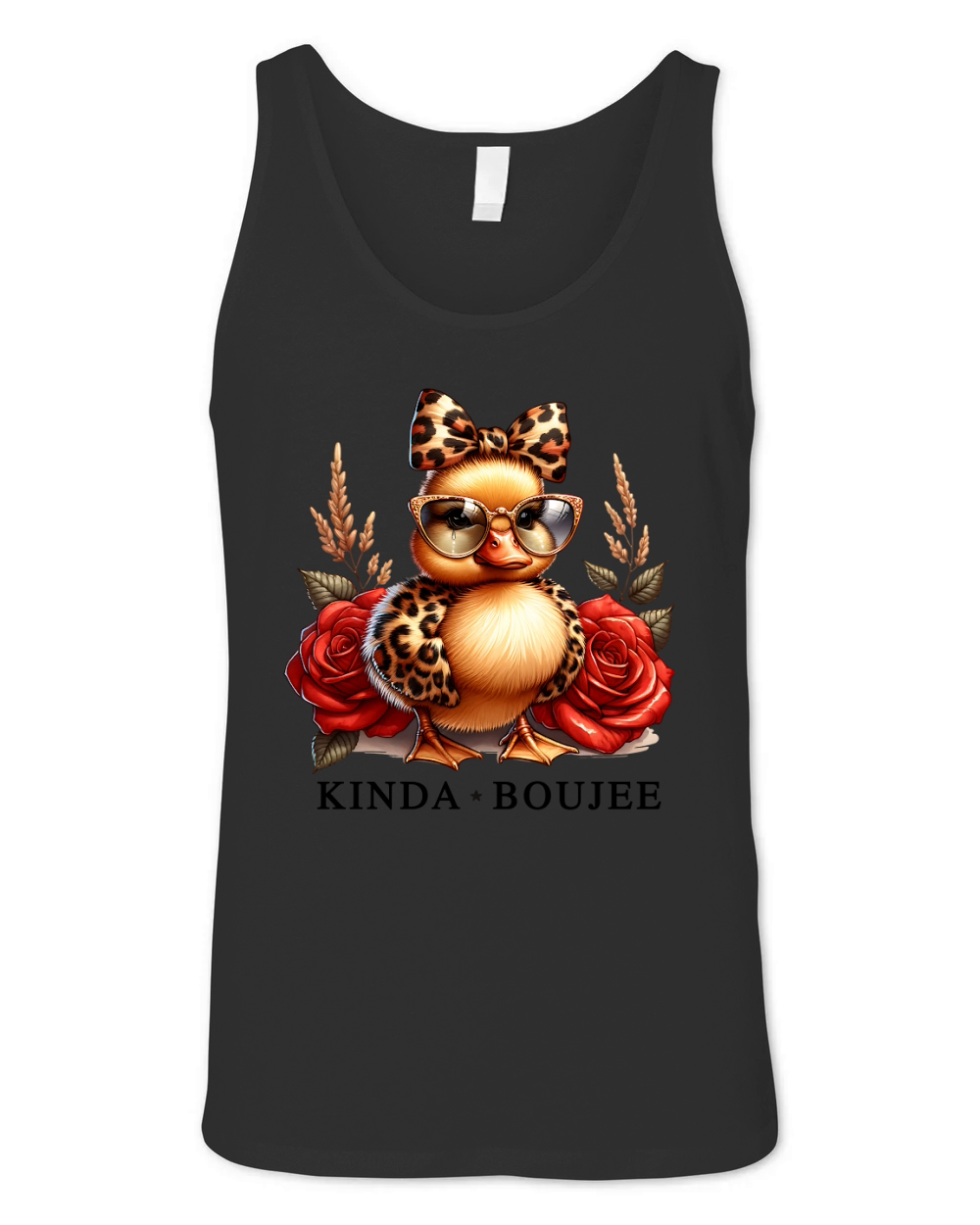 boujee duckie2 Unisex Jersey Tank