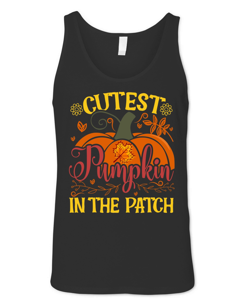 cutest pumpkin in the patch Unisex Jersey Tank