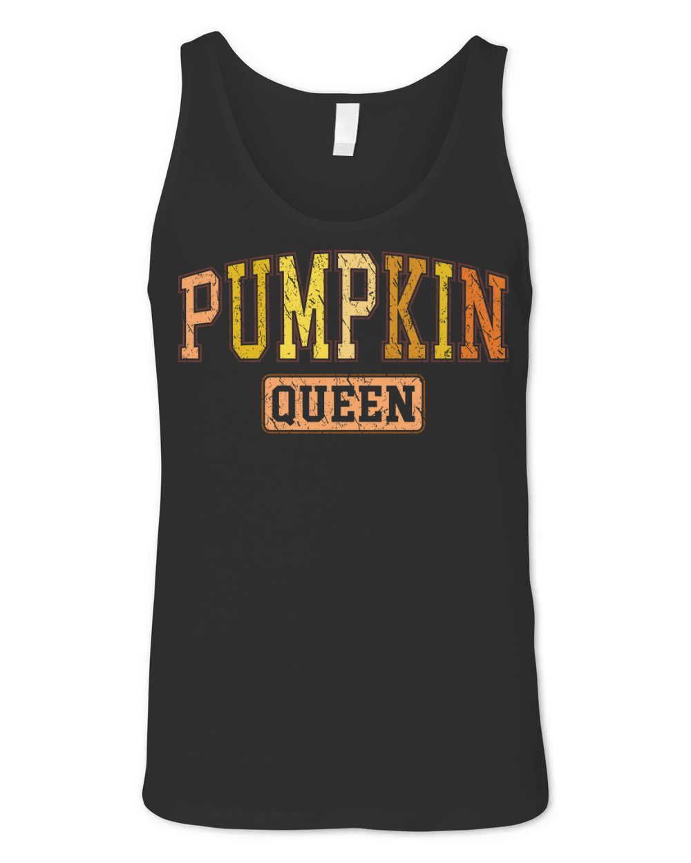 Pumpkin Queen 03 Unisex Jersey Tank