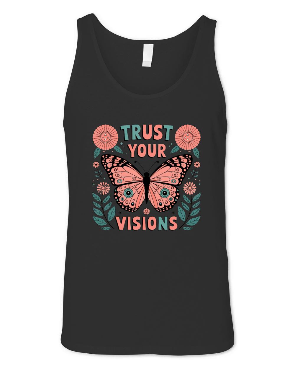 Trust your visions 8 Unisex Jersey Tank