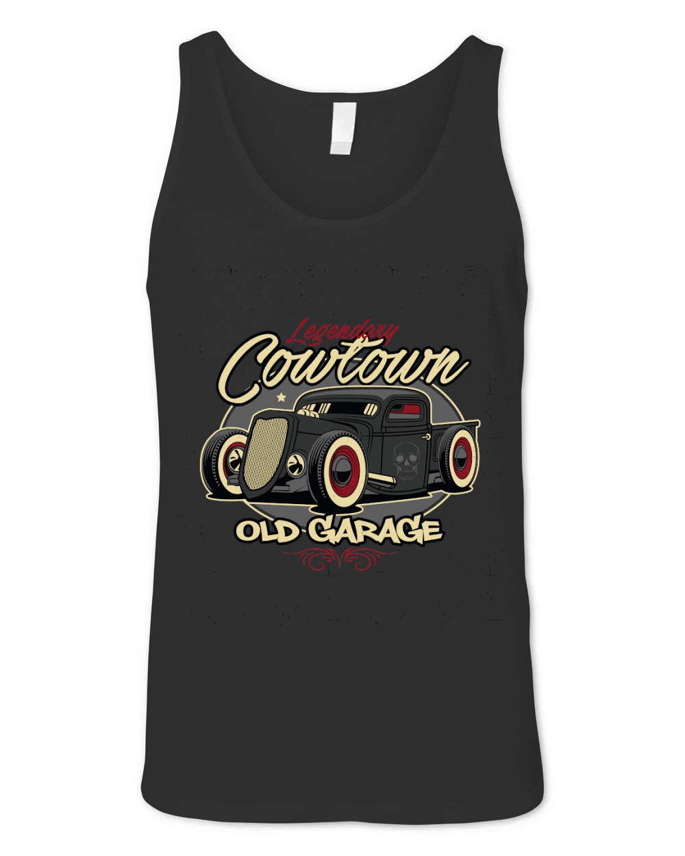 Vintage Car 5 Unisex Jersey Tank