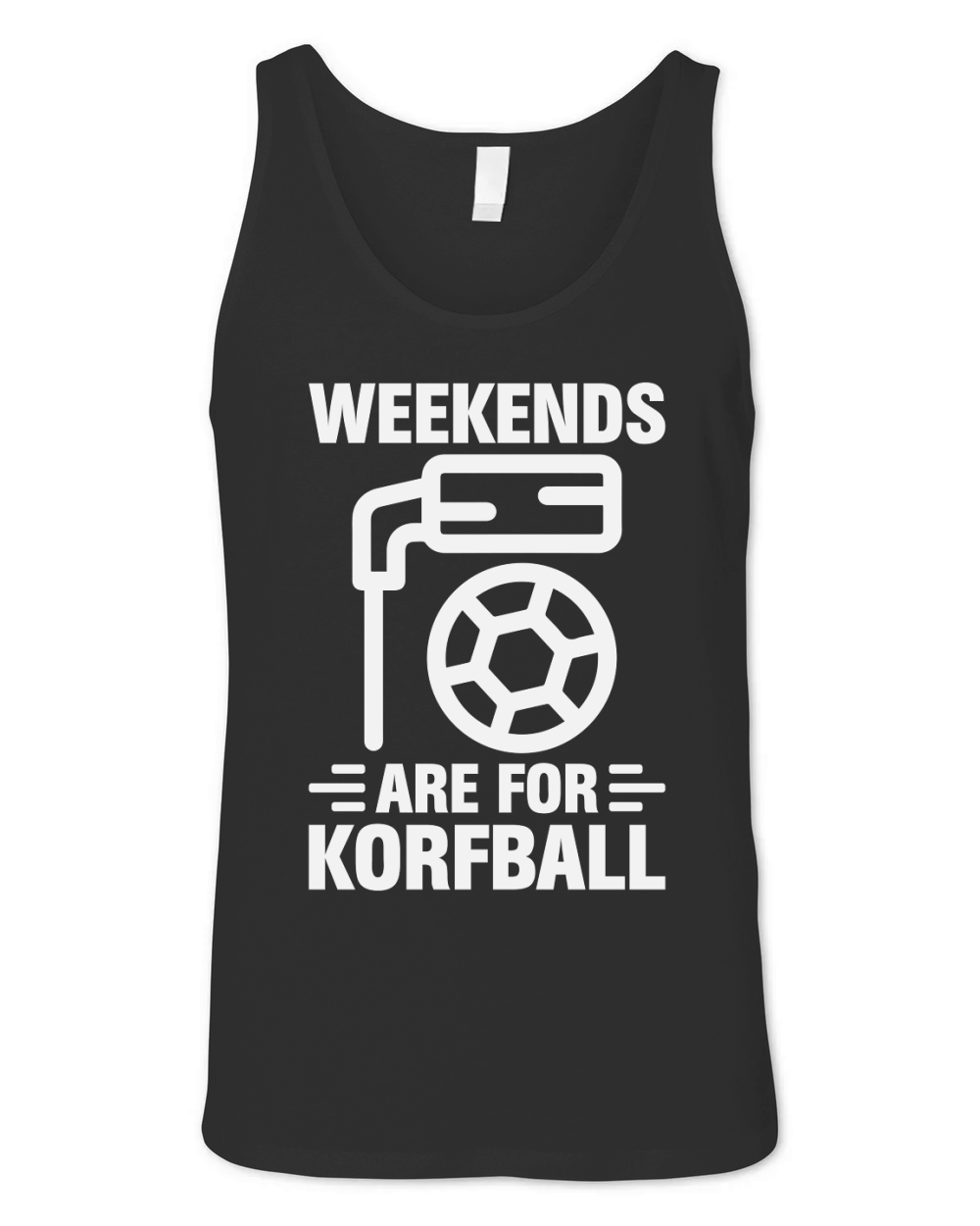 Weekends Are For Korfball Unisex Jersey Tank