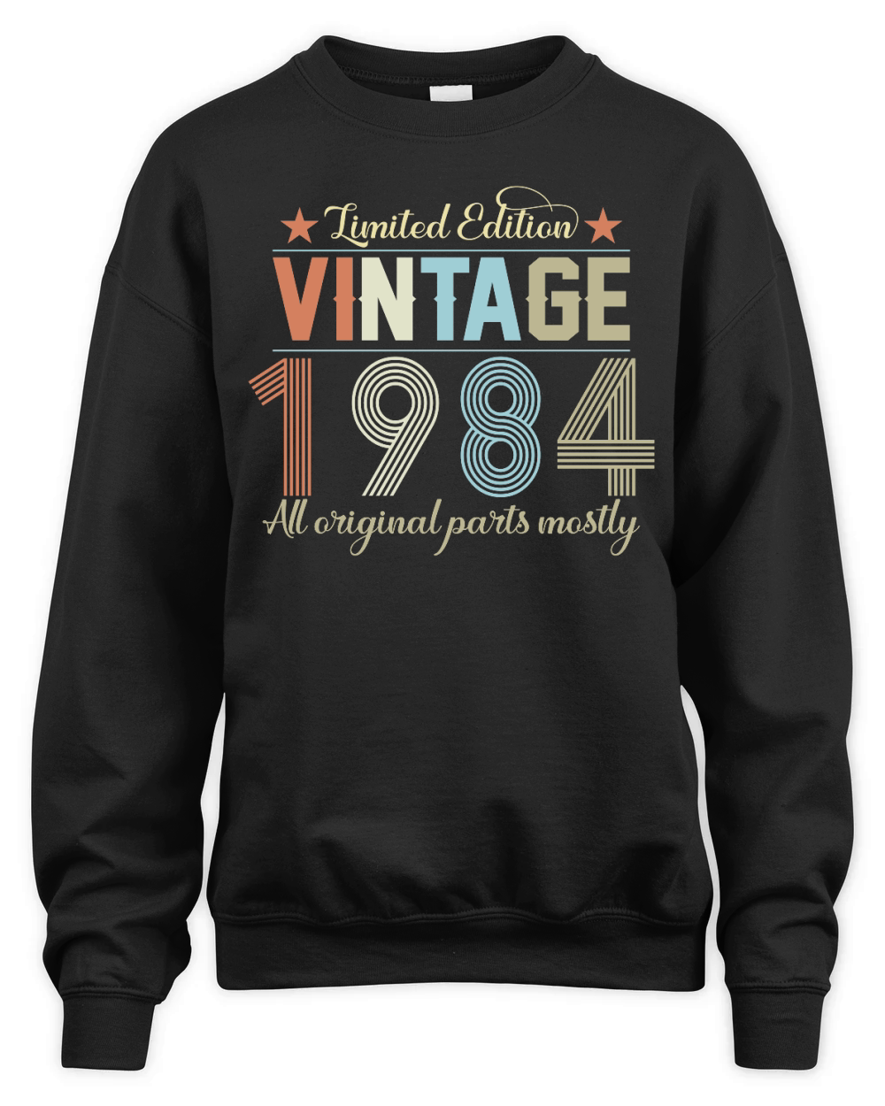 Birthday   Limited Edition Vintage 1984 Unisex Premium Crewneck Sweatshirt
