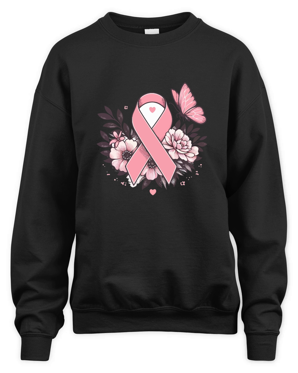 pink ribbon 06 Unisex Premium Crewneck Sweatshirt