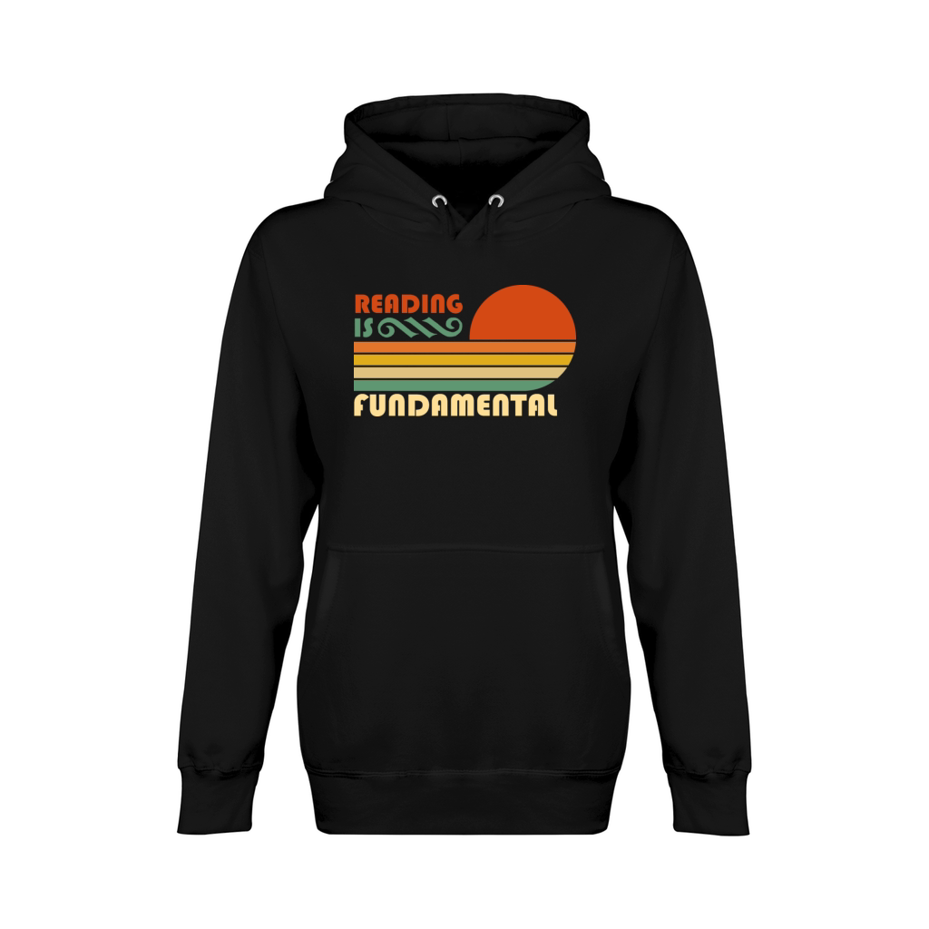 Gay Lesbian Reading is Fundamental Gay Rainbow Unisex Premium Pullover Hoodie
