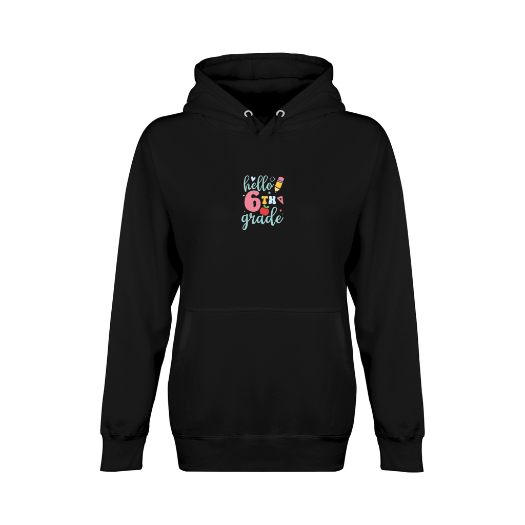 Hello 6th grade 02 Unisex Premium Pullover Hoodie