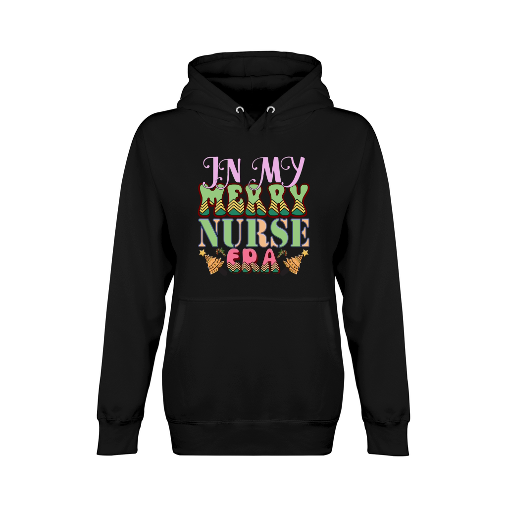 In My Merry Nurse Era Unisex Premium Pullover Hoodie
