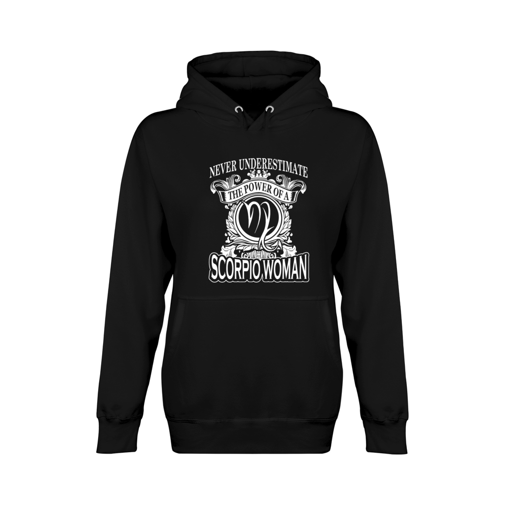 Power of a Scorpio woman - Never underestimate Unisex Premium Pullover Hoodie