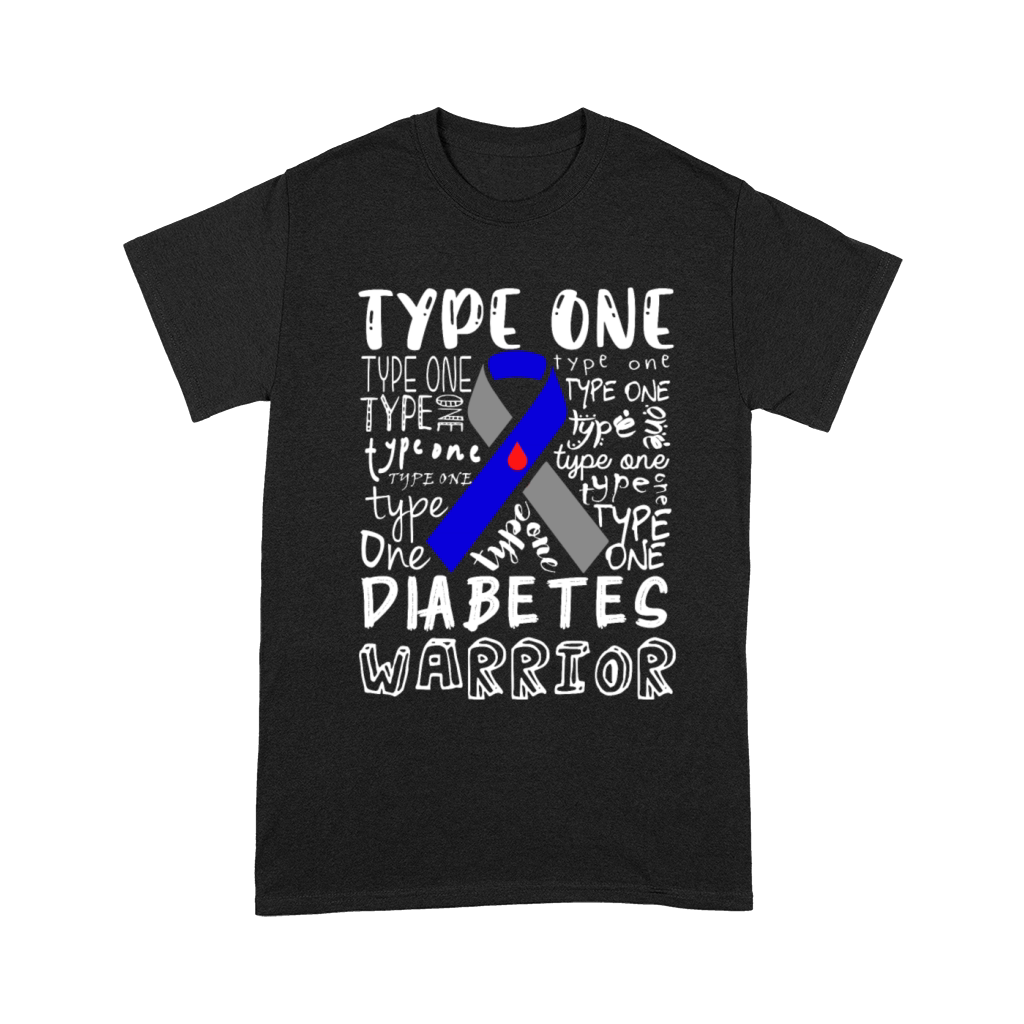 Type 1 Diabetes Awareness Aware T1D Warrior Unisex T-Shirt
