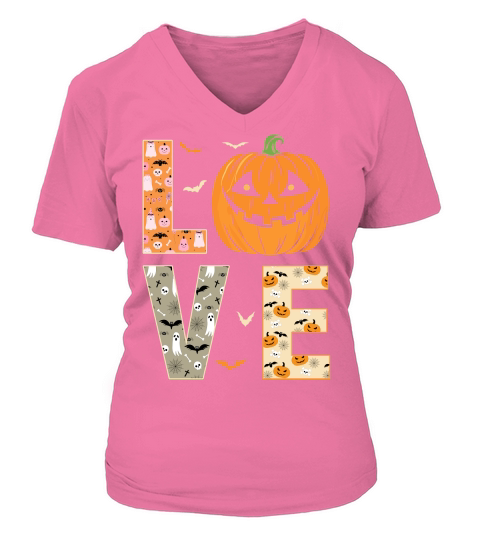 242. love V-neck T-Shirt Woman